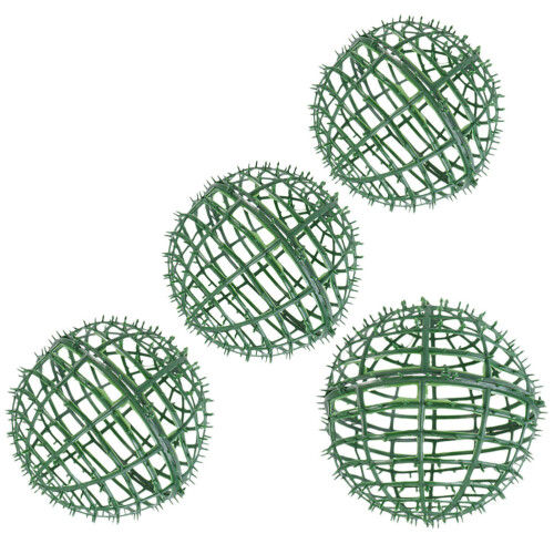 4Pcs Suporte Plástico Bola Para Grama Flores 1