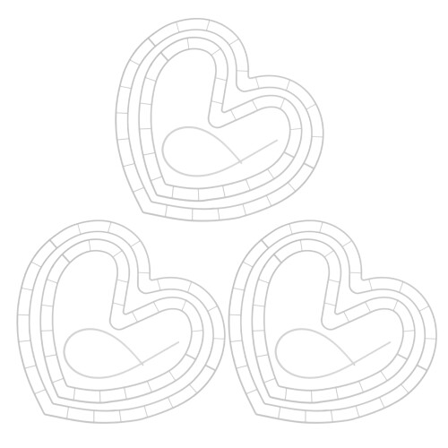 6 Conjuntos Suporte Plástico Para Flores E Buquê