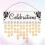 2 Unidades Conjunto Calendário Madeira Suspensa 11