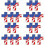 20 Unidades Broches Com Dia 7