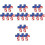 20 Unidades Broches Com Dia 5