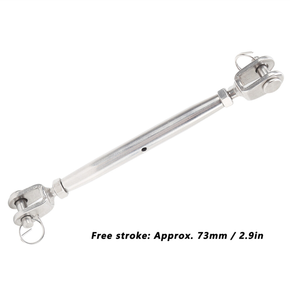 Stainless Steel M6 Uu Tightener For Wire Rope Anti-Corrosion Device 8471360034912