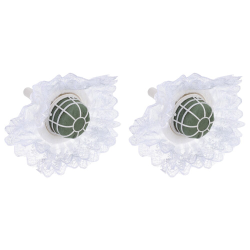 2 Unidades Suporte Para Buquê De Noiva Com 2