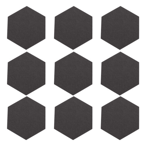 36 Peças Quadro De Recados Hexagonal Autoadesivo Para Parede 1