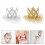 2 Unidades Presilhas De Coroa De Para Cabelo Infantil 4