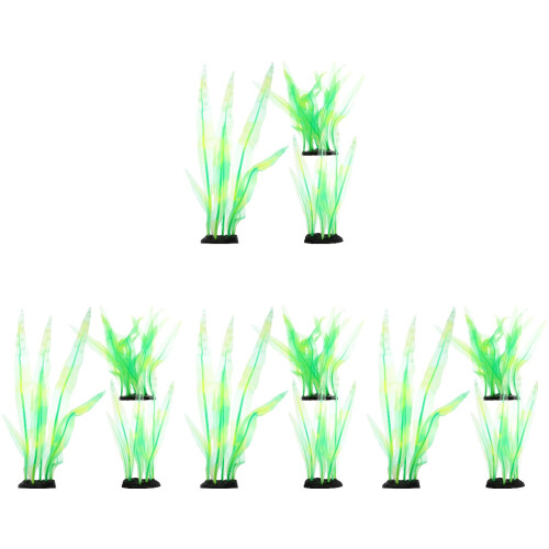 12 Unidades Artificial Para Decoração Tank 1