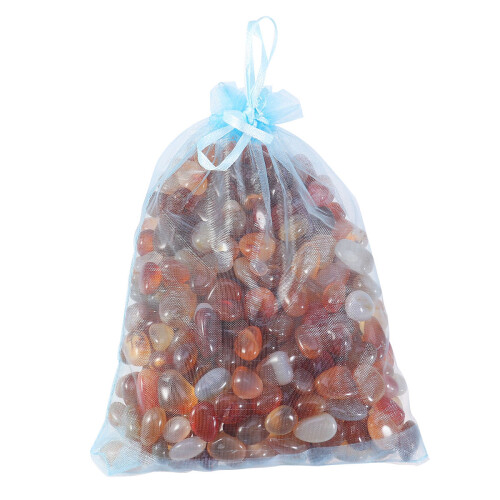 500G Natural Agate Britadas 0,5-1Cm Para E Paisagismo