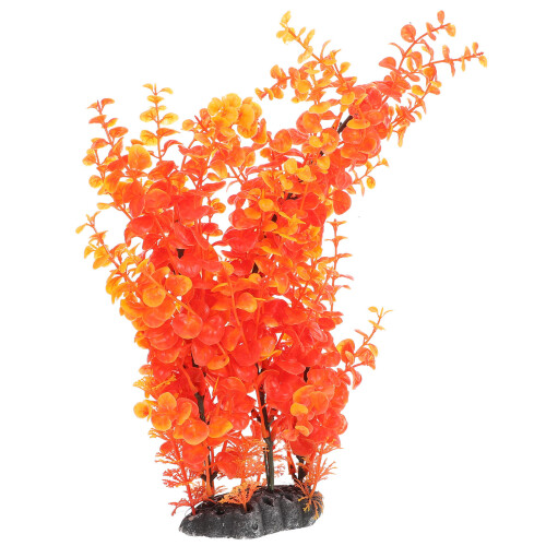 1 Planta Aquática Artificial Plástico Para