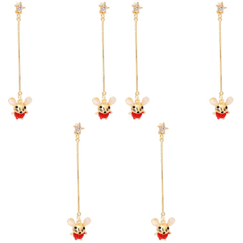 3Pcs Do Rato Jóia Colar Pulseira Para Senhora 2