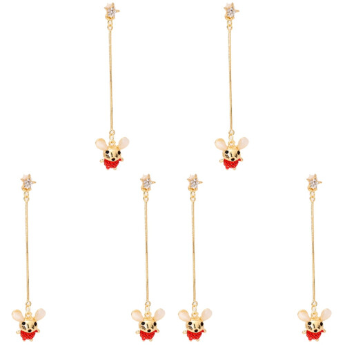 3Pcs Do Rato Jóia Colar Pulseira Para Senhora 1