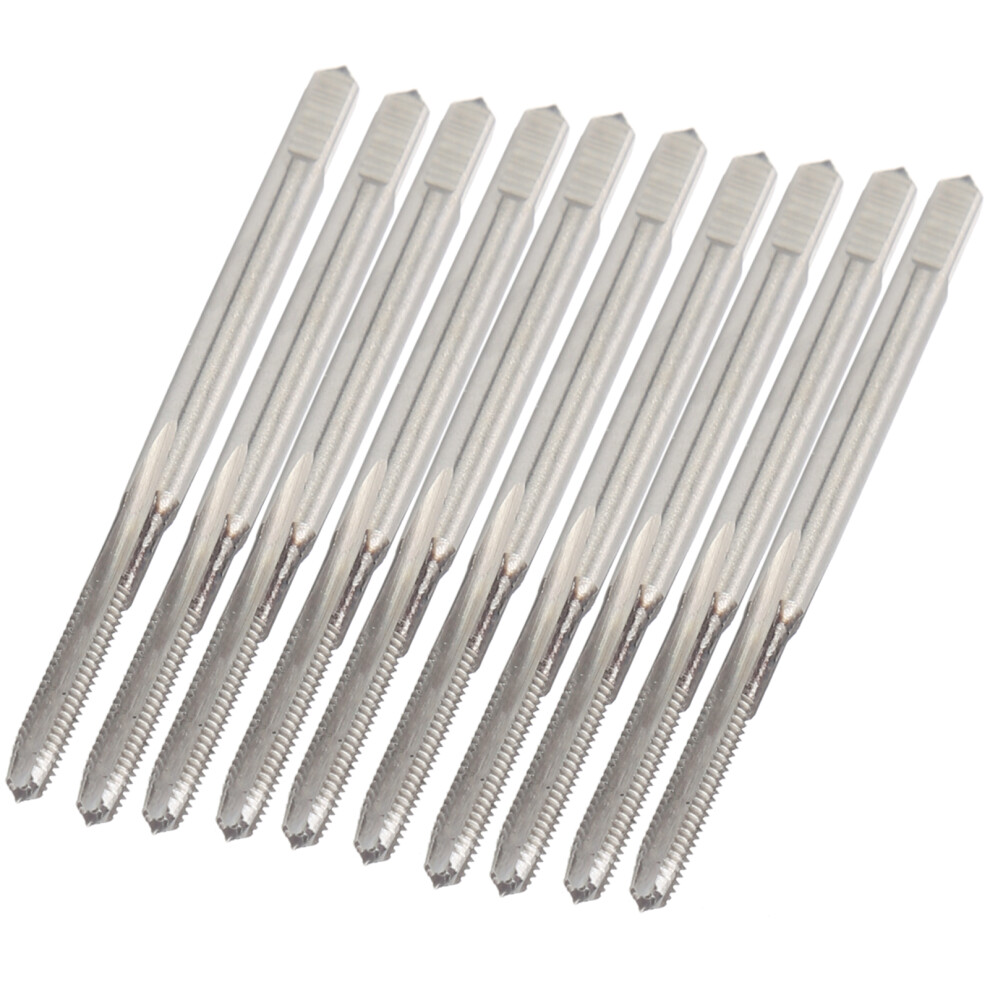 10Pcs Hss Thread Tap M2.5 X 0.45Mm High Hardness Tapping Drill Bits 9361360038067