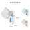 Portable Handheld Nebulizer Inhaler, Electric USB Mesh Atomizer Machine 6