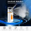Portable Handheld Nebulizer Inhaler, Electric USB Mesh Atomizer Machine 12