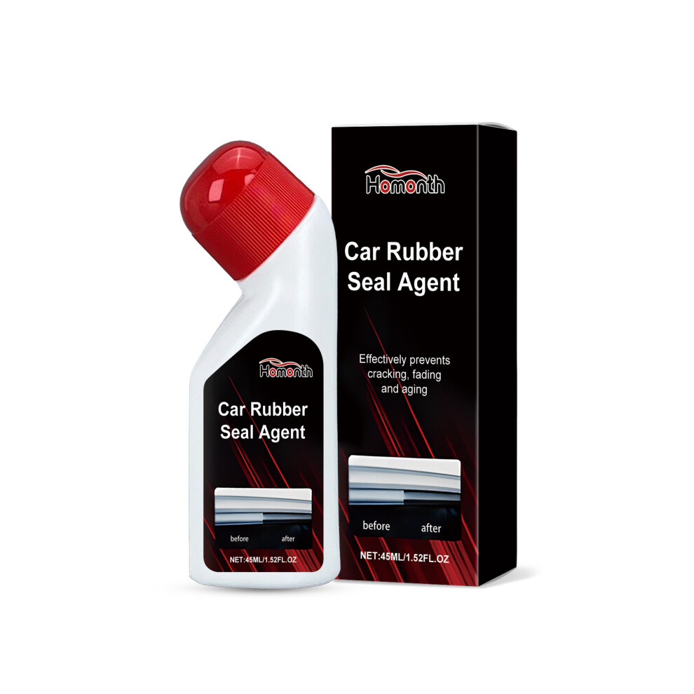 (45Ml) Homonth Car Rubber Care Agent, Window Mat Leather Maintenance, Noise Reduction, Lubrication And Elimination Of Abnormal Noise Maintenance Agent 4027305027705
