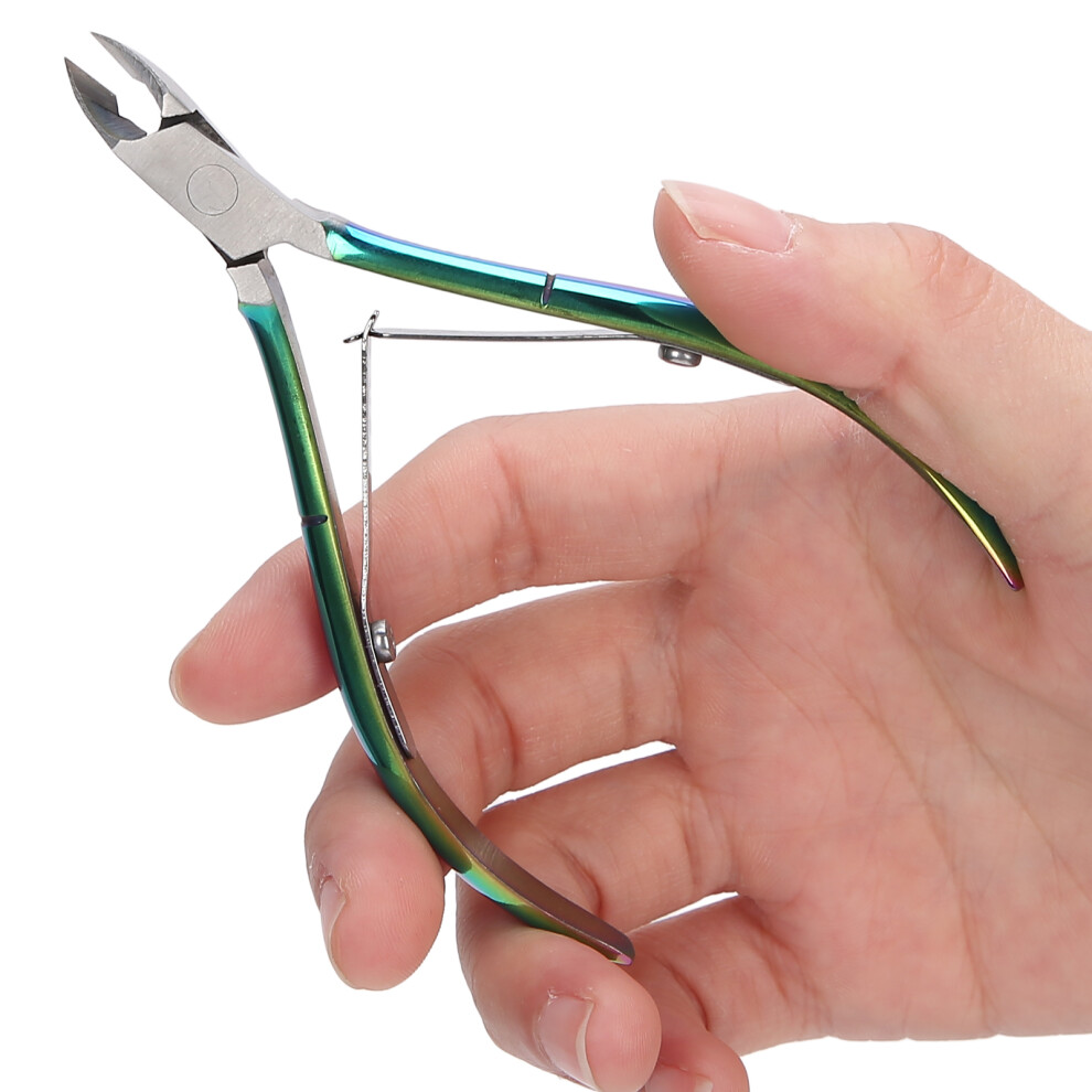 Stainless Steel Nail Cuticle Nippers 55x106mm Manicure Tool