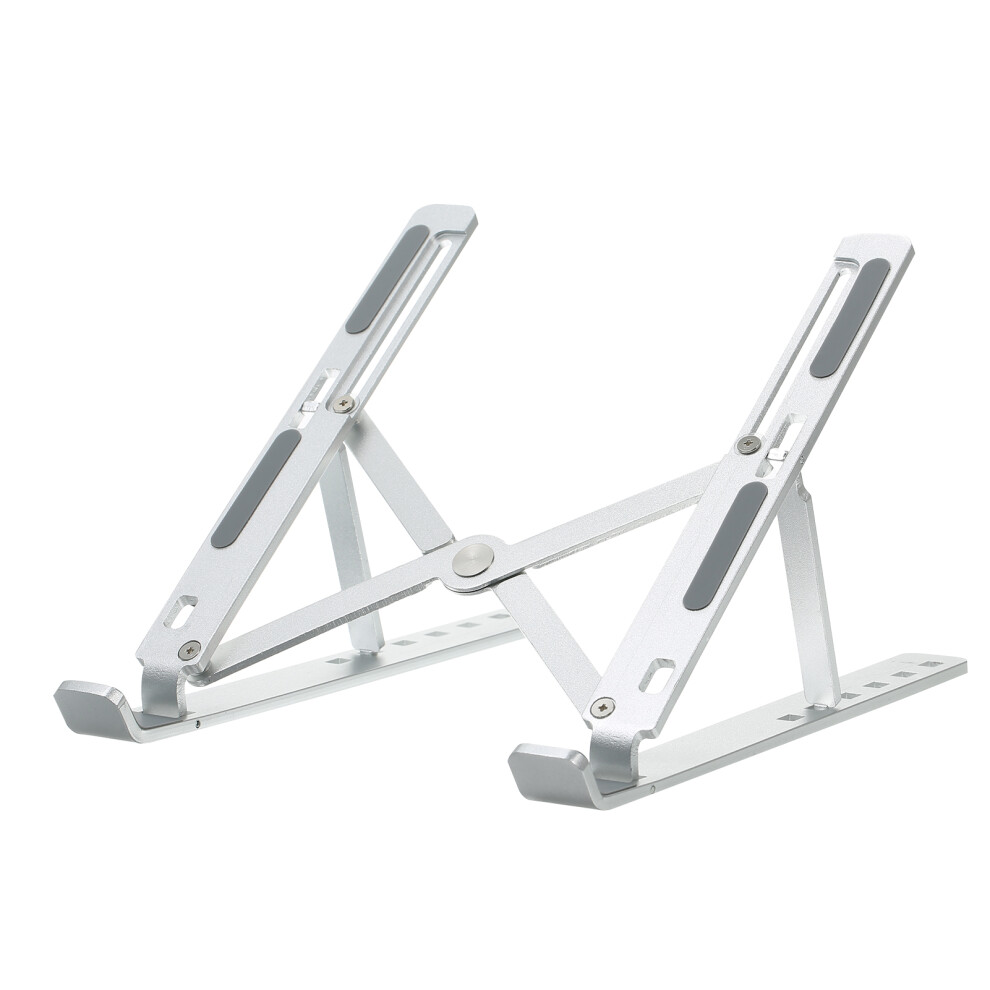 Foldable Aluminum Laptop Stand 6-Level Adjustable Ventilated Riser 9311360040256