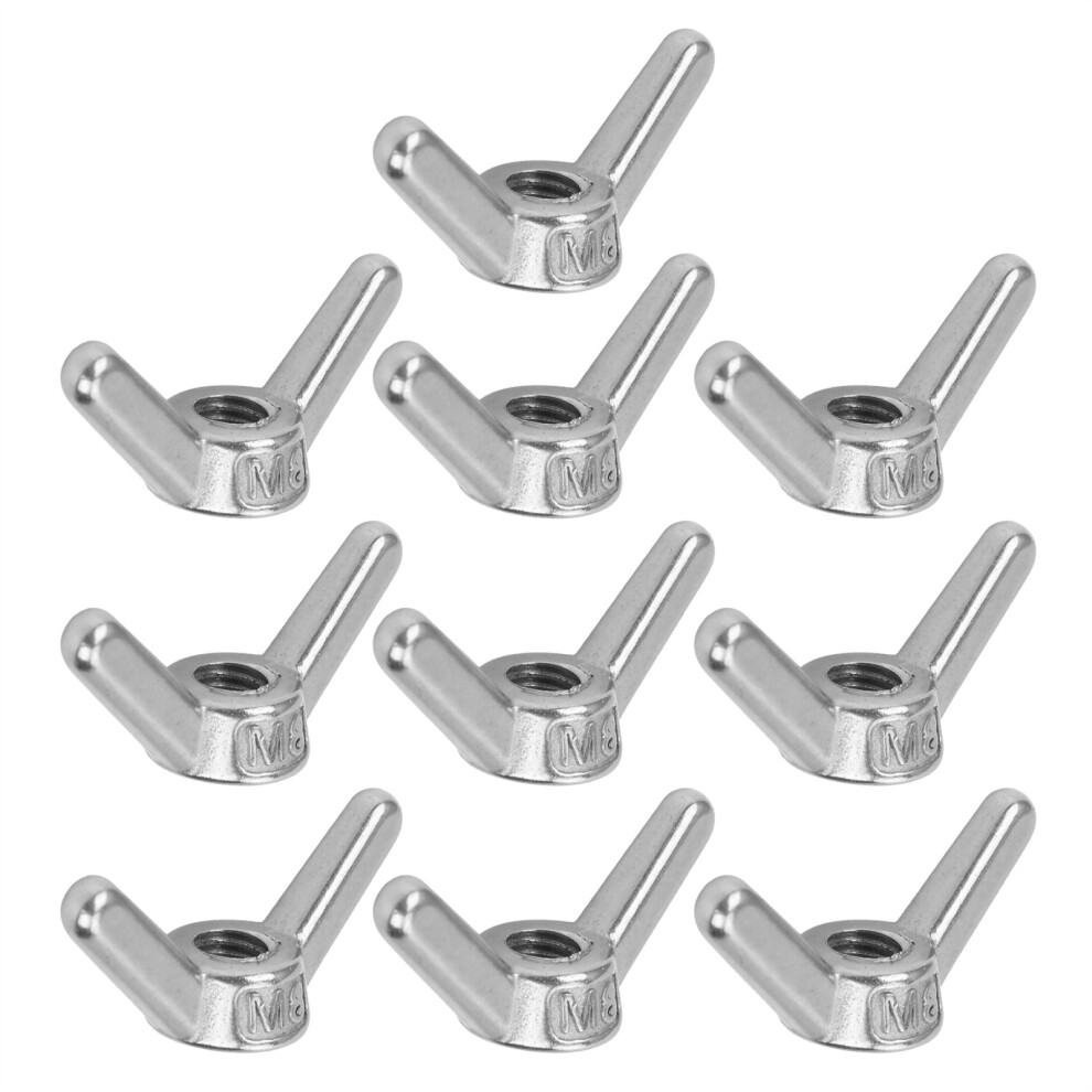 M8 Claw Nut 10 Pcs 304 Stainless Steel Fixture Fasteners Hardware 4171360040466