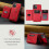 (For iPhone 15 Plus, Red) DG.MING M2 Series 3-Fold Card Bag Wallet Leather Phone Case 4