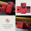 (For iPhone 15 Pro Max, Red) DG.MING M2 Series 3-Fold Card Bag Wallet Leather Phone Case 4