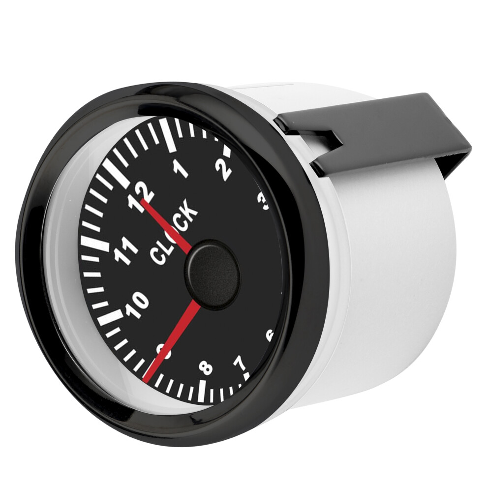 2In Universal Hour Meter Gauge 0-12H Backlight 52Mm For Car Boat Red 8031360042173