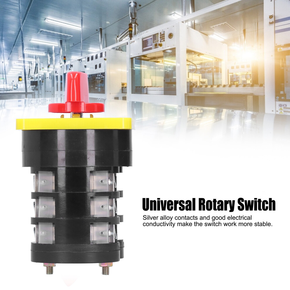 Lw5d-16D0723/3 3-Position Rotary Cam Switch 110V-380V 16A Changeover 6911360043634