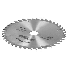 7x40T 180mm Hartmetall-Kreissägeblatt für die Holzbearbeitung
