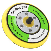 Runder Schleif- und Polierpads 10 cm Universale Unterstützung für Polier- und Schleifmaschinen