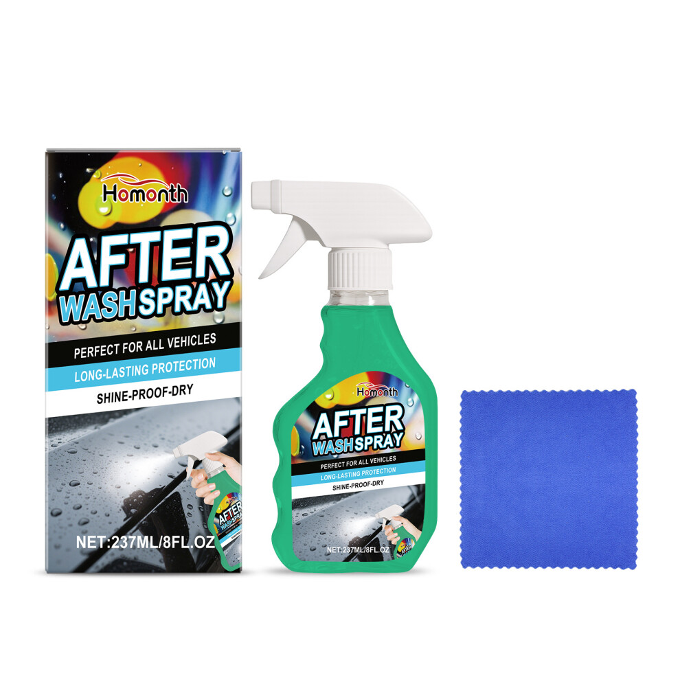 (237Ml+Towel) Homonth Car Care Spray Set Car Surface Decontamination Waterproof Protective Mirror Brightening Renovation Coating Agent 4027305028146