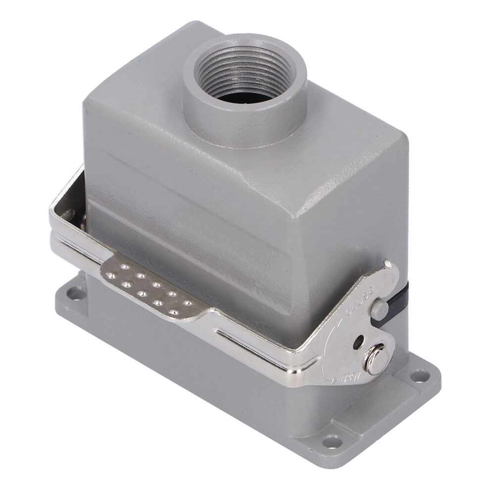 Heavy Duty Rectangular Aviation Connector Plug 10Pin, Brass, 16A, 500V 9301360045016