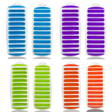 Aparat de gheață din silicon, design compact pentru depozitare care economisește spațiu, plastic de calitate alimentară asigură gheață