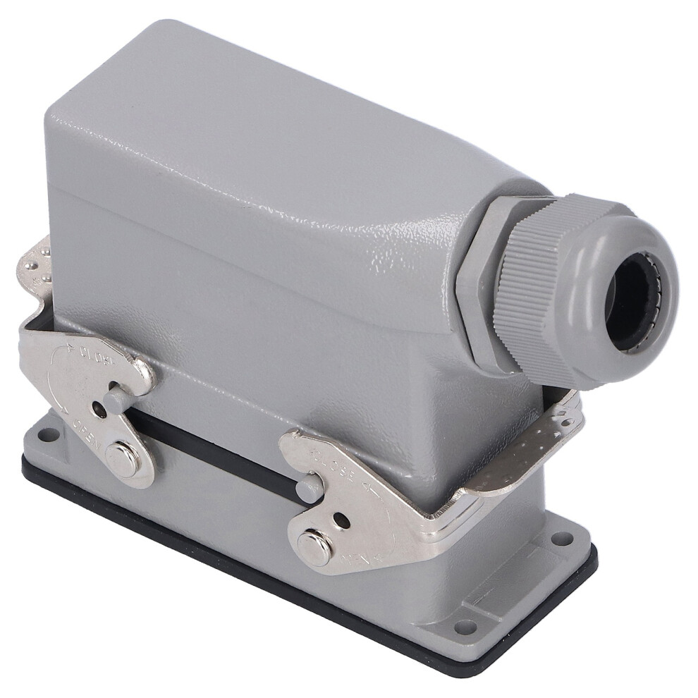 Heavy Duty Waterproof Aviation Connector 16 Contacts Side Out Industrial Plug 8721360045556