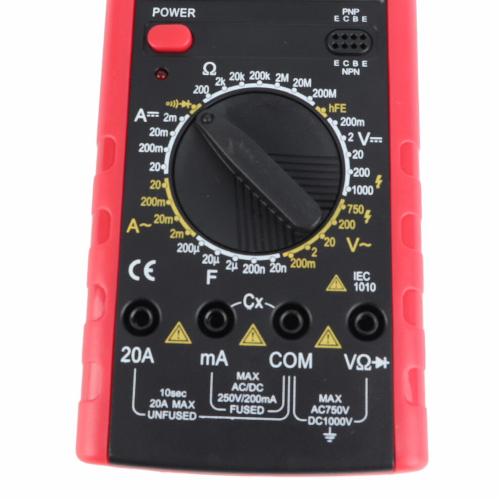 Dt 9205A Digital Multimeter 1999 Counts 32 Range Compact Tool 5091360047588