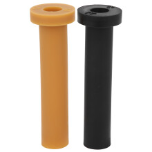 Golftees 2 Stück Gummi robustes Tee-Halter für Driving Range Schwarz Gelb Aussie