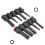 10Pcs 1/2in Square Socket Set CRMO Impact Bits M5-M18 Black 1