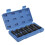 10Pcs 1/2in Square Socket Set CRMO Impact Bits M5-M18 Black 5