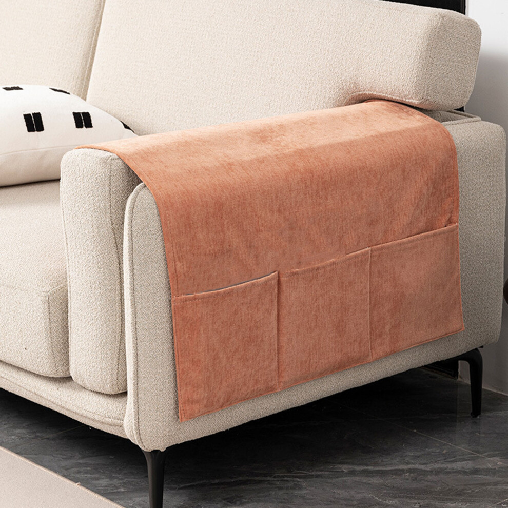 (orange, 60x110CM) Armrest Cover Durable For Furniture Sofa Arm Organiser Sofa Organiser-image-OPC-PMX2VH7-NEW