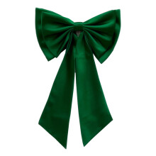 Breathable Nylon Gown Bowknot Ornament Detachable Bowknot-Green