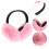 Winter Warm Earmuffs Capas De Plush Para Mulheres 4