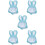 5Pcs Chapéu Para Pets, Para E Coelhos, Animal 10