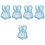 5Pcs Chapéu Para Pets, Para E Coelhos, Animal 6