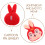 6 Unidades De Broche De Coelho Kawaii Para E 8