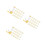 150 Unidades 4Ml Star Dropper Plástico Para De Bolo 10