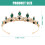 4 Unidades Faixa De Resistente Tiara Coroa 11