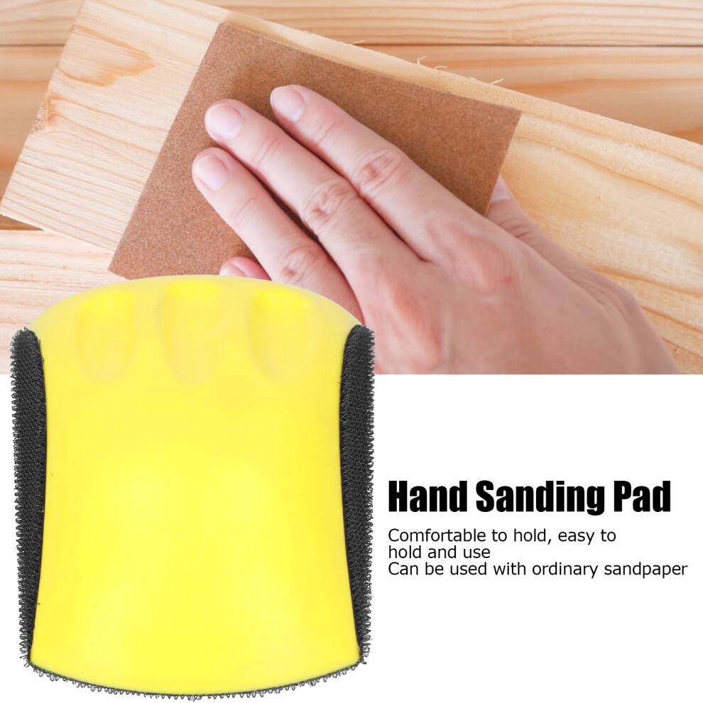 Polishing Disc 6In Hand Sanding Pad Hook & Loop Fastener 150Mm Grinding Block 7641360052167