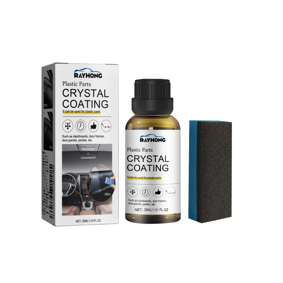 (30Mlsponge) Automotive Plastic Refurbishment Coating Automotive Interior Dashboard Seat Cleaning, Dustproof, Glazing And Maintenance 4027305028702