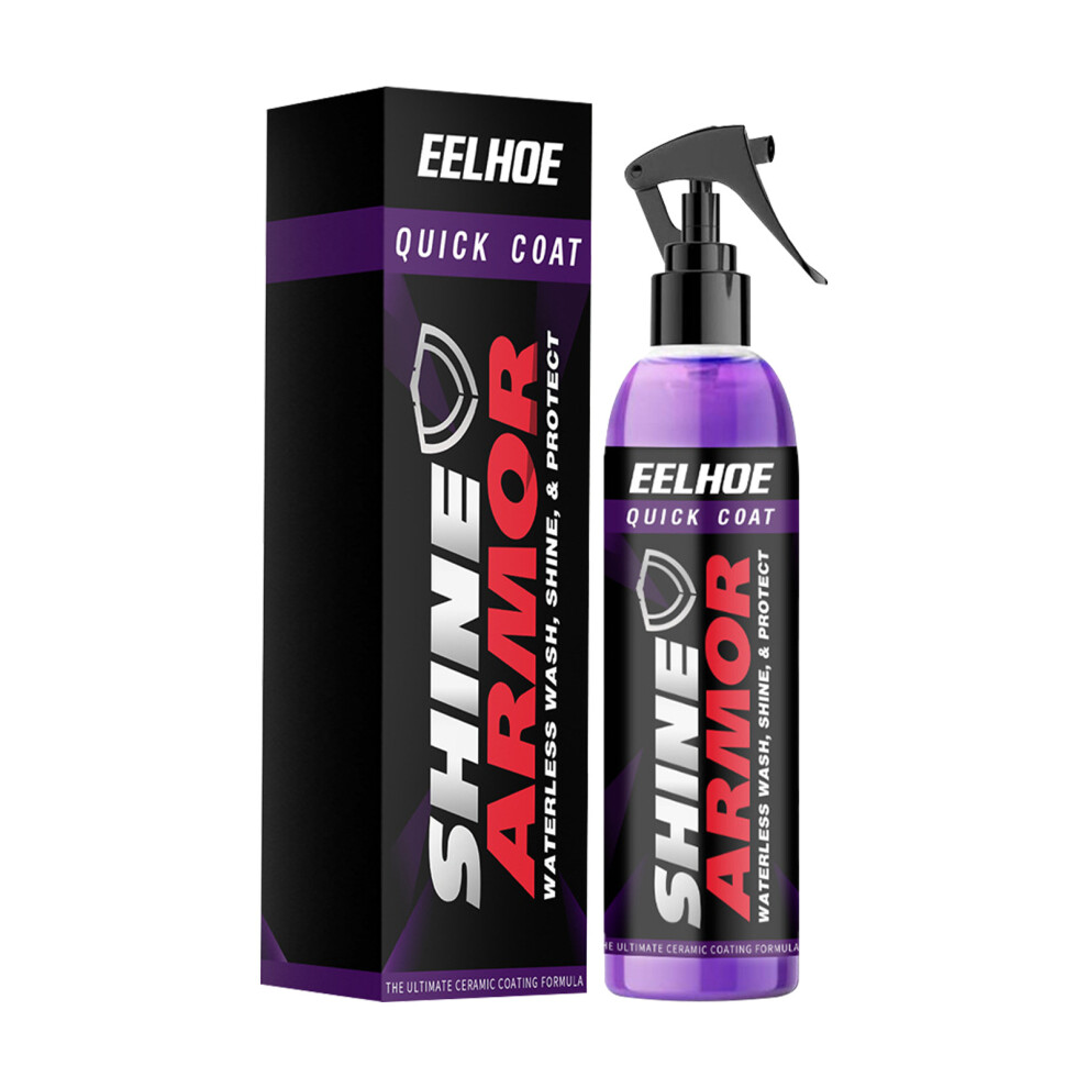 (100Ml Box) Eelhoe Car Coating Spray Hand Spray Wax Micro-Crystal Car Coating Agent Car Coating Spray Purple 4027305028726