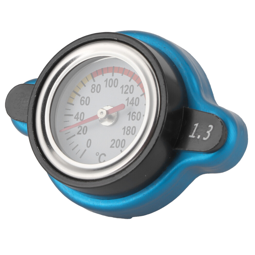 Leakproof Radiator Cap Cover With Big Head And Temp Gauge 1.3Bar Thermostatic 3671360055121