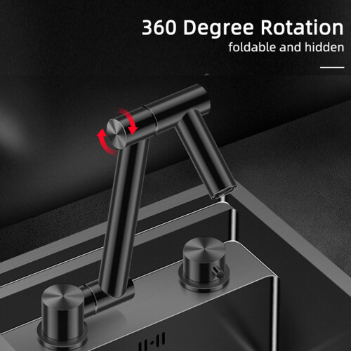 Hidden Foldable Bar Stainless Steel Folding Suitable Small Preparation 2