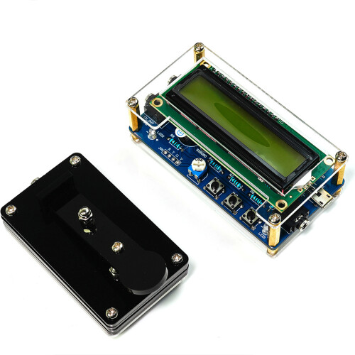 (Parts With keypad) DIY Electronic Component Kit Decode Morse Code Signals Like Pro 2