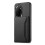 (For Honor 100 Pro, Black) Calf Texture Card Bag Design Full Coverage Phone Case 1
